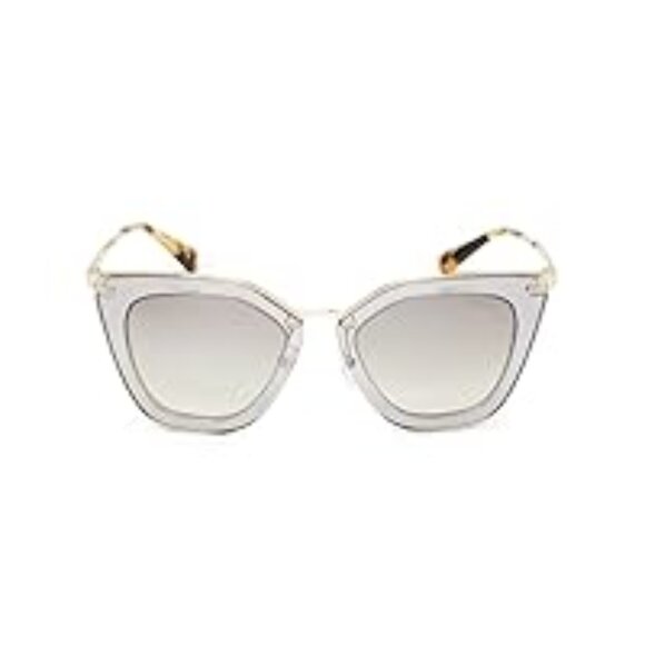 💪❌SOLD❌💪#35 NWT - Prada Women's Transparent Sunglasses, Transparent Grey/Grey - Picture 2 of 4